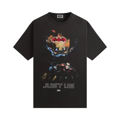 Pre-owned Kith X Batman Just Us Vintage Tee 'black'
