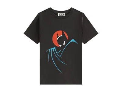 Pre-owned Kith X Batman Kids Animated Vintage Tee Shirt In Black