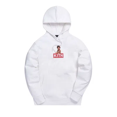 Pre-owned Kith X Biggie Classic Logo Hoodie 'white'