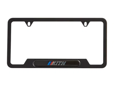 Pre-owned Kith X Bmw Car Plate (fw24) In Black