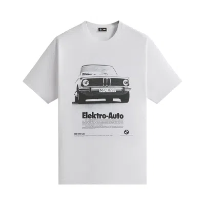 Pre-owned Kith X Bmw Electro Auto Vintage Tee 'white' | Men's Size M
