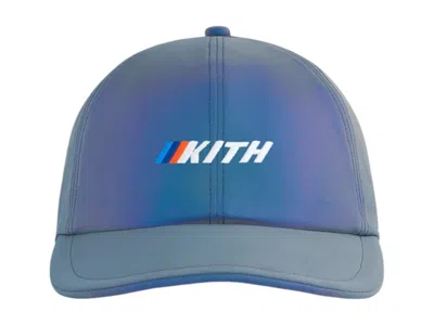 Pre-owned Kith X Bmw Iridescent Leggero Cap In Techno Violet