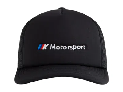 Pre-owned Kith X Bmw K Motorsport Nolan Trucker Hat In Black