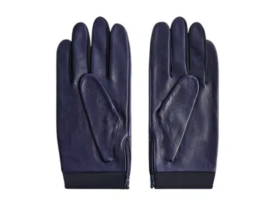 Pre-owned Kith X Bmw Leather Driving Glove In Techno Violet