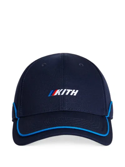 Kith X Bmw M1 Racer Brushed Twill Cap In Blue