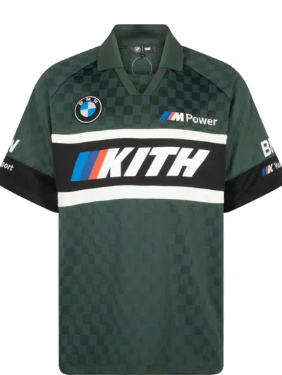 Kith X Bmw Moto Polo Shirt In Green | ModeSens