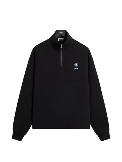Kith X Bmw Nelson Quarter-zip Sweater In Black