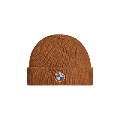 Pre-owned Kith X Bmw Rondel Classic Beanie 'desert' | Tan | Men's Size Onesize