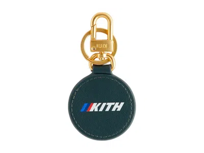 Pre-owned Kith X Bmw Rondel Leather Keyring In Vitality