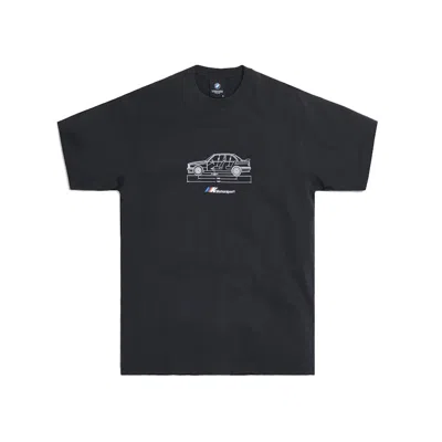 Pre-owned Kith X Bmw Side Dimensions Tee Shirt In Black