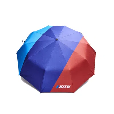 Pre-owned Kith X Bmw Stripe Umbrella In Multi