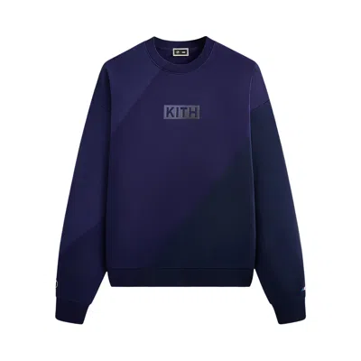 Pre-owned Kith X Bmw Technoviolet Vintage Nelson Crewneck 'techno Violet' | Purple | Men's Size M