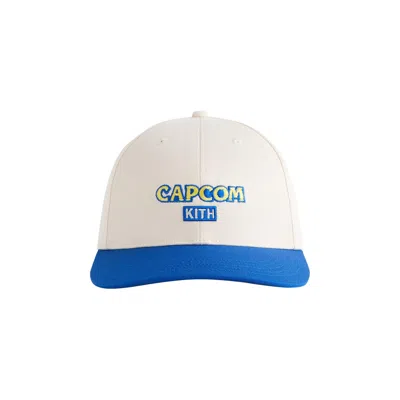 Pre-owned Kith X Capcom Aaron Classic Cap 'sandrift' | White | Men's Size Onesize