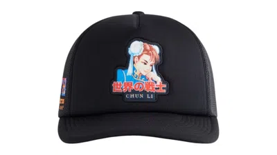 Pre-owned Kith X Capcom Chun Li Nolan Trucker Hat In Black