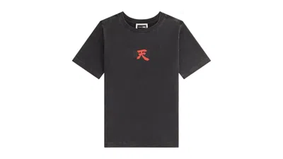 Pre-owned Kith X Capcom Kids Akuma Vintage Tee Shirt In Black
