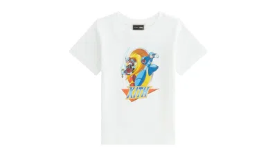 Pre-owned Kith X Capcom Kids Mega Man Vintage Tee Shirt In White