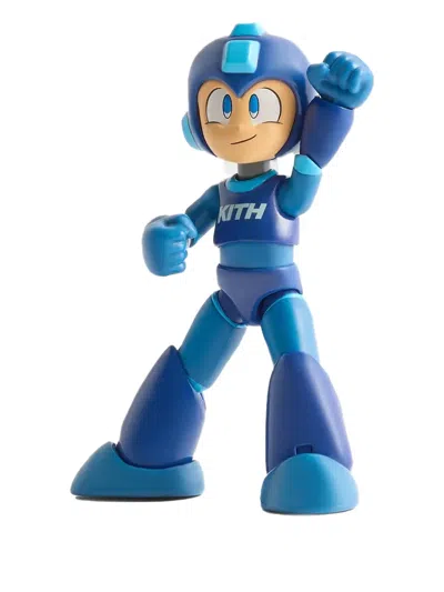 Kith X Capcom Mega Man Figurine In Blue
