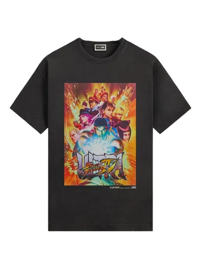 Kith X Capcom Street Fighter Iv Ultra T-shirt In Black
