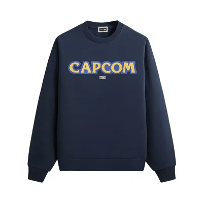Pre-owned Kith X Capcom Vintage Nelson Crewneck 'nocturnal' | Black | Men's Size S