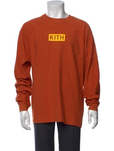 Pre-owned Kith X Cheerios Graphic Print T-shirt In Orange