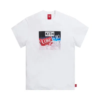 Pre-owned Kith X Coca-cola Coke Is It Vintage Tee 'white' | Men's Size Xl