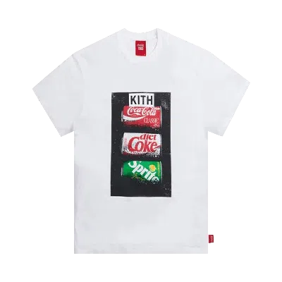 Pre-owned Kith X Coca-cola Flavors Vintage Tee 'white'