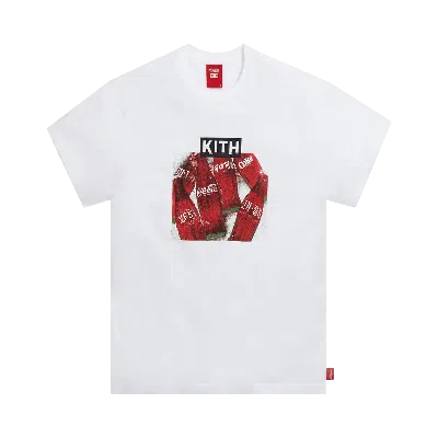 Pre-owned Kith X Coca-cola Language Bottle Vintage Tee 'white'
