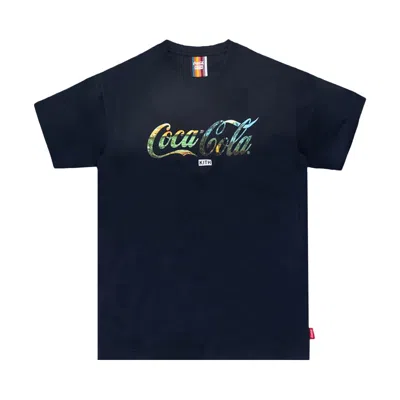Pre-owned Kith X Coca-cola T-shirt 'navy' | Blue | Men's Size L