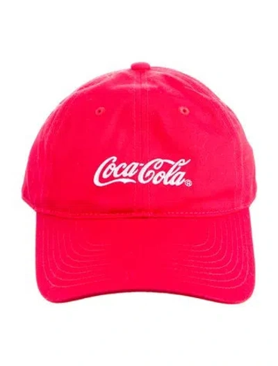 Pre-owned Kith X Coca-cola X Coca-cola Baseball Cap W/ Tags W/ Tags In Red