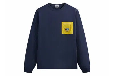 Pre-owned Kith X Columbia Ard Long Sleeve Tee Nocturnal