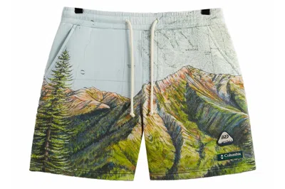 Pre-owned Kith X Columbia Big Sur Fleece Short Arrival