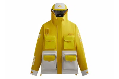 Pre-owned Kith X Columbia Madison Jacket Deep Yellow