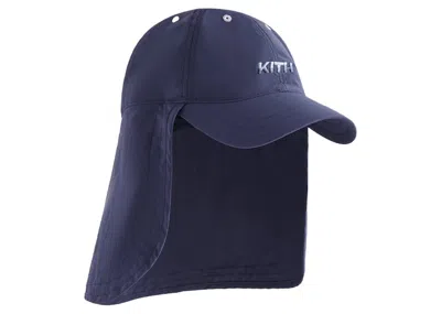 Pre-owned Kith X Columbia Pfg Backcast Catchalot In Peacoat In Blue