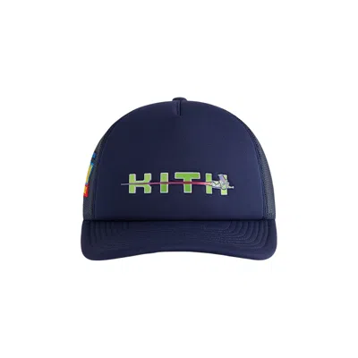 Pre-owned Kith X Disney For Pixar Buzz Nolan Trucker Hat 'nocturnal' | Black | Men's Size Onesize