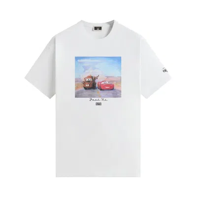 Pre-owned Kith X Disney For Pixar Cars Just Us Vintage Tee 'white' | Men's Size L