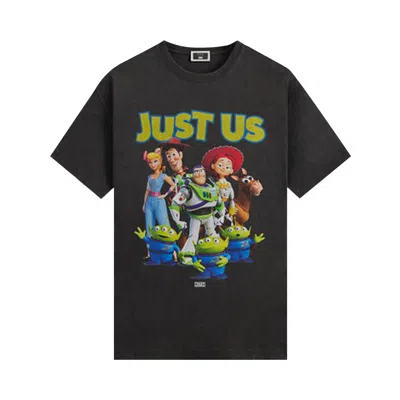 Pre-owned Kith X Disney For Pixar Just Us Toy Story Vintage Tee 'black' | Men's Size Xl