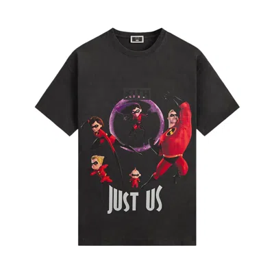 Pre-owned Kith X Disney For Pixar The Incredibles Just Us Vintage Tee 'black' | Men's Size M