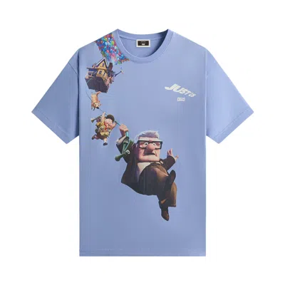 Pre-owned Kith X Disney For Pixar Up Vintage Tee 'orbit' | Blue | Men's Size L