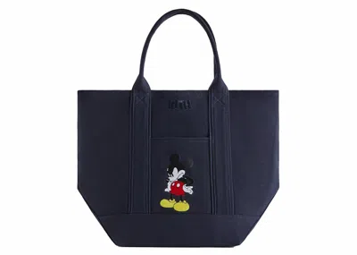 Pre-owned Kith X Disney Mickey & Friends Canvas Tote In Nocturnal
