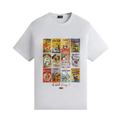 Kith X Disney Mickey & Friends Poster Vintage T-shirt 'white'