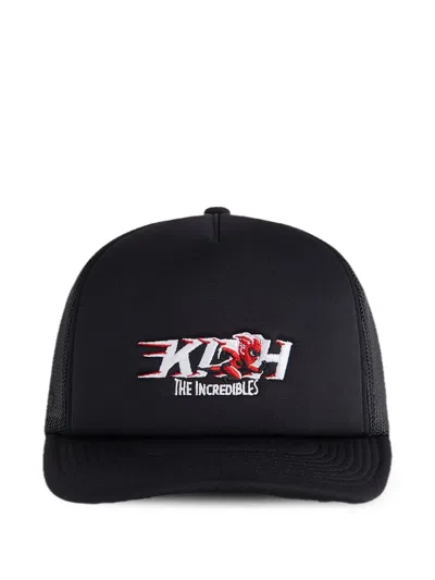 Kith X Disney Pixar Dash Nolan Trucker Adjustable Hat In Black