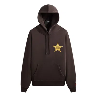 Kith X Disney Pixar Woody Nelson Hoodie 'kindling' In Brown