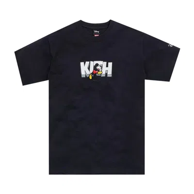 Pre-owned Kith X Disney Running Mickey T-shirt 'black'