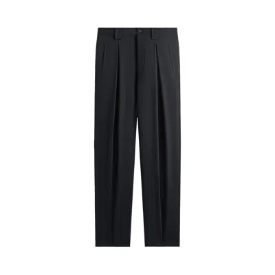 Pre-owned Kith X Giorgio Armani Pleated Trouser 'admiral' | Black | Men's Size Xl