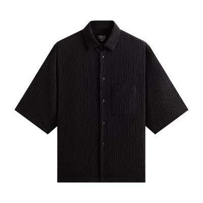 Pre-owned Kith X Giorgio Armani Raf Dolman Buttondown 'black' | Men's Size L