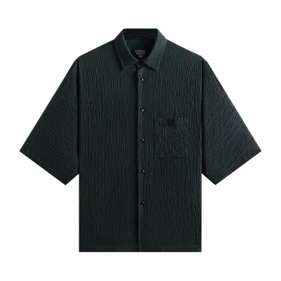 Pre-owned Kith X Giorgio Armani Raf Dolman Buttondown 'stadium' | Green | Men's Size S