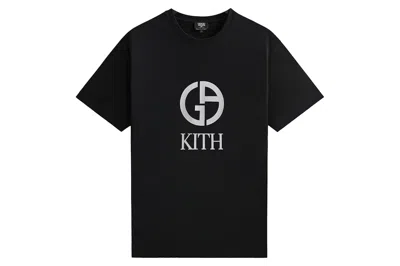 Pre-owned Kith X Giorgio Armani Tee Black