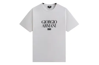 Pre-owned Kith X Giorgio Armani Tee White