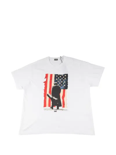 Kith X Johnny Cash Graphic-print T-shirt In Blue