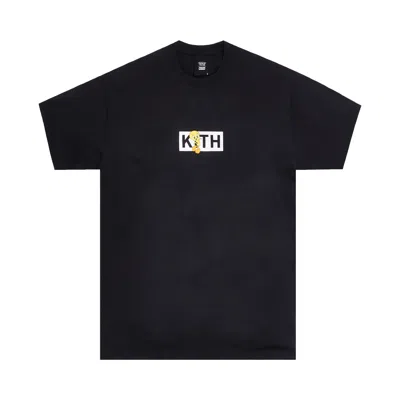Pre-owned Kith X Looney Tunes Tweety Classic Logo Tee 'black'
